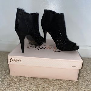 Candie’s Black Heels